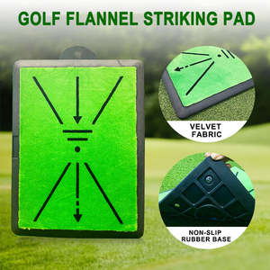 Tapete de Práctica de Golf para Interiores/Exteriores con Base de Terciopelo y Goma Reemplazables - 30x48cm, Diseño con Asa Oculta para Fácil Transporte - Product Image 4