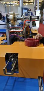 Machine automatique d'enroulement de câbles 380V SWAN INT'L Modèle 1246 pour enroulement, coupe, torsion et comptage de fils de câbles d'alimentation - Product Image 3