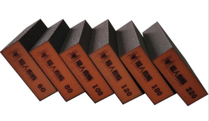 100*70*25mm OEM tùy chỉnh alumina tường chà nhám miếng bọt biển khối ướt/khô sử dụng chà nhám miếng bọt biển - Product Image 4