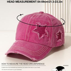 Casquette de sport vintage en coton délavé et vieilli, style baseball, ajustable, en jean uni, pour hommes et femmes, idéale pour le golf et les activités de plein air, personnalisable avec logo. - Product Image 4