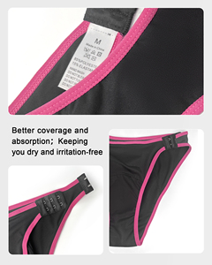 Braguitas Menstruales Personalizadas para Mujer con Broches Laterales, 3 Capas, a Prueba de Fugas, Posparto, Transpirables y Ajustables - Product Image 4