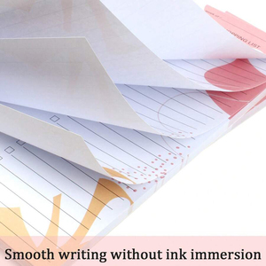 แผ่นบันทึกรายการตรวจสอบสินค้าประจำวันแบบแม่เหล็กด้านหลังจำนวน50แผ่นสามารถฉีกออกได้ - Product Image 6