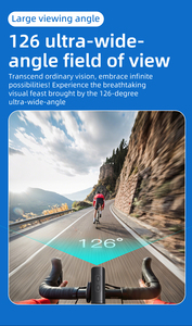 Grabadora de Ciclismo para Capturar Momentos de Carrera, Impermeable, Antivibración, Cámara de Ciclismo 4K Ultra HD, Comparte con Amigos - Product Image 5