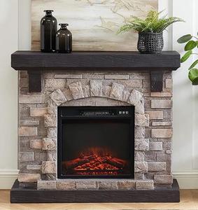 Muebles de Salón, <span class=keywords><strong>Chimenea</strong></span> de Piedra <span class=keywords><strong>Artificial</strong></span> MGO, <span class=keywords><strong>Chimenea</strong></span> Moderna de Lujo para Hotel, Revestimiento de <span class=keywords><strong>Chimenea</strong></span> de Piedra Sintética - Product Image 5