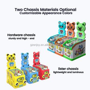 เครื่องเล่นหยอดเหรียญ เครื่องเล่นในร่ม อุปกรณ์เกมยิงปืนโลหะ สำหรับห้างสรรพสินค้า - Product Image 6