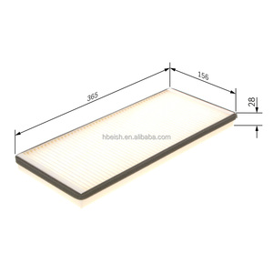 Filtro de Aire <span class=keywords><strong>Interior</strong></span> Shenghe para <span class=keywords><strong>Talisman</strong></span>/Fluence de 1.ª Generación (2011-2013) OEM 50 21 185 769 Alta Calidad 1 Año de Garantía - Product Image 3