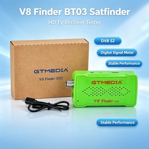 Buscador de Satélites GTMedia Freesat <span class=keywords><strong>V8</strong></span> BT03 DVB S2, Medidor de Señal Digital, Receptor de TV HD - Product Image 1