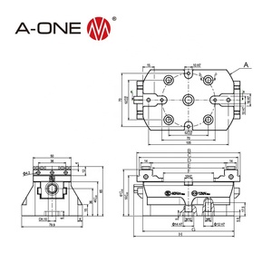 A-ONE étau multitâche en acier inoxydable <span class=keywords><strong>Gerardi</strong></span> pour fraisage CNC 3A-110519 - Product Image 2