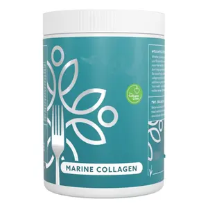 Péptidos de colágeno marino de alta proteína en polvo, Colágeno Hidrolizado sin lácteos y gluten, proteína de colágeno de calidad