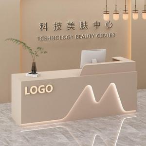 Latest New Factory Corner Office Desk Small Checkout Counter for Clothing Stores and Beauty Salons for Front Reception - Product Image 5