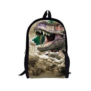 Mochila Escolar de Dinosaurio con Diseño de Logotipo Personalizado a la Moda, Impermeable, Ecológica, Duradera, de Poliéster, para Deportes al Aire Libre, para Niños - Product Image 6