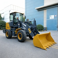 Chargeuse sur pneus compacte XCMG LW180FV 1,8 tonne, godet de 1,0 m³, 4x4 articulée - Hauteur de déchargement de 3270 mm pour la construction agricole et le chargement