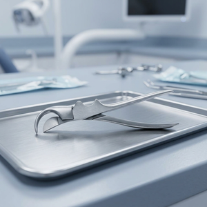 Ciseaux à côtes orthopédiques Gluck 8,50 po (21,6 cm) Instrument chirurgical manuel en acier inoxydable allemand de qualité A+ Approuvé CE Ruya Surgical - Product Image 3