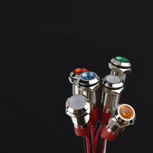 Indicador de panel LED impermeable de 6mm con cable de plomo Construcción de metal duradera - Product Image 5