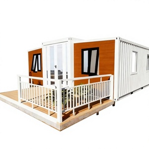 Casa Contenedor Expandible de 20 y 40 pies, Casa Móvil Prefabricada, Plegable, Portátil, de 2, 3 y 4 Dormitorios con Terraza y Solárium - Product Image 1