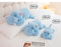 Peluche douce en forme de chien, dinosaure ou panda, coussin de bureau et d'appoint, cadeau d'anniversaire
