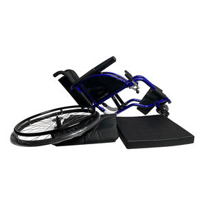 Silla de ruedas ergonómica para ocio: aleación de aluminio Premium, ruedas traseras extraíbles, amplio rango de ancho de asiento (30-40cm) - Product Image 6