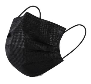 <span class=keywords><strong>Masque</strong></span> <span class=keywords><strong>chirurgical</strong></span> jetable Non tissé, produit médical noir, vente en gros en chine - Product Image 1