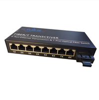 Convertisseur de média 10/100/1000M vers RJ45 convertisseur de média 8 sfp 2 rj45 Ethernet convertisseur de média