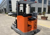 Chariot élévateur à bras télescopique intelligent pour entrepôt, mini gerbeur manuel pour allées étroites, certifié CE, grue hydraulique, transpalette électrique