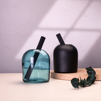 Bouteille diffuseur d'arômes en verre arrondi grande capacité 400 ml, style minimaliste, idéale pour la décoration intérieure et comme cadeau pour chambre à coucher – Vente chaude