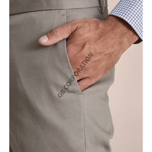 Pantalones Casuales para Hombre al Mejor Precio, Diseño Nuevo de Bangladesh, Alta Calidad, Algodón, Elastano, Lona Ligera, Rectos, Transpirables, con Botones - Product Image 4