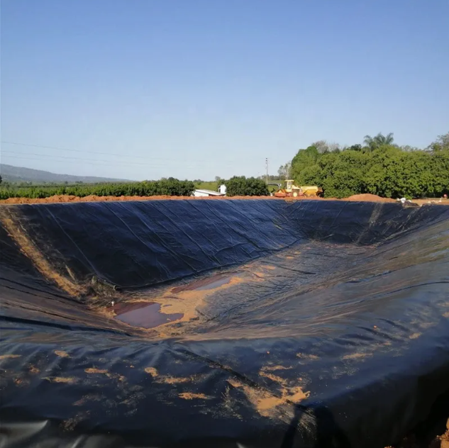 Высококачественный 1 мм анти-УФ HDPE геомембранный вкладыш Китай для сельскохозяйственного водохранилища, рыбные пруды, оборудование для аквакультуры