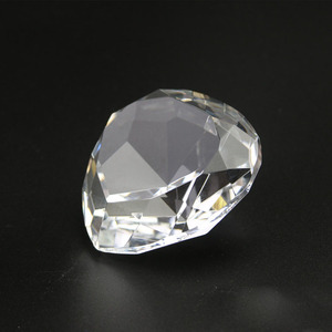 MH-0072L pha lê trái tim chặn giấy cắt kính Trái Tim Kim Cương - Product Image 3