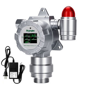 Détecteur de gaz fixe 5-en-1 pour la surveillance des gaz CH4, H2S, CO, O2, analyseur de concentration de CO2, VOC, NO, NO2, NH3 avec alarme et capteur PID - Product Image 6