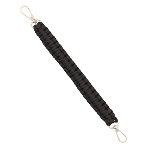 Poignée de bouteille d'eau en paracorde de 10,6 pouces, sangle tressée avec crochet métallique, équipement de camping et de randonnée en plein air, cordon porte-clés EDC - Product Image 1