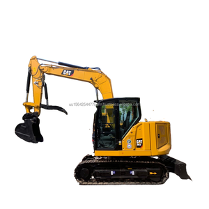 2022 usado Cat307.5 Mini excavadora Japón 7,5 toneladas oruga Super rendimiento 0,31 m Capacidad de cubo para inspección de vídeo a la venta - Product Image 1