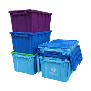 JOIN Heavy Duty Boîtes de Déménagement Logistique en <span class=keywords><strong>Plastique</strong></span> Caisses d'Emballage Outil Transport Boîtes de Déménagement Conteneur Empilable - Product Image 4