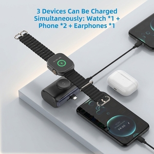 Cadeau promotionnel, <span class=keywords><strong>batterie</strong></span> externe <span class=keywords><strong>de</strong></span> voyage 3 en 1 10000 mAh, design compact, prise cachée, PD 20W, emballage personnalisé <span class=keywords><strong>pour</strong></span> cadeaux d'entreprise - Product Image 5