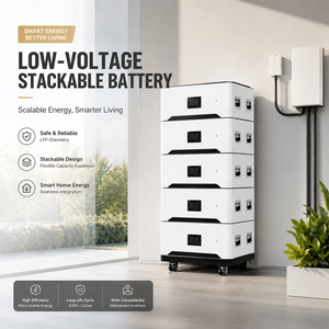 แบตเตอรี่จัดเก็บพลังงาน LiFePO4 แบบโมดูลาร์ สามารถวางซ้อนกันได้ 15KWH 30KWH 45KWH ระบบพลังงานแสงอาทิตย์สำหรับบ้านพักอาศัย คุณภาพสูงสุด - Product Image 1