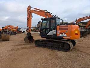 Excavatrice Hitachi Zx130-5A de 13 tonnes à vendre, d'occasion, Zx130, machine de terrassement à chenilles, puissance élevée, faible nombre d'heures de travail, Zx130-5a - Product Image 2