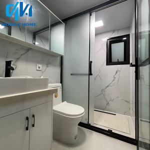 Luxus 40Ft 20Ft Container haus Einfach zu bauen Erweiterbares Fertighaus 2 Schlafzimmer Tragbares Fertighaus - Product Image 4