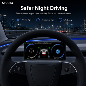 หน้าจอแสดงผลแบบสัมผัสขนาด 9 นิ้ว รุ่น F9 สำหรับรถยนต์ Model 3 และ Y Highland Juniper รองรับ Wireless CarPlay, Android Auto และระบบปฏิบัติการ Linux หน้าจอ IPS - Product Image 6