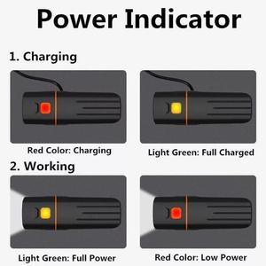 Luz para Bicicleta de Montaña IPX5 <span class=keywords><strong>TK3</strong></span> 3000LM, Impermeable, Recargable por USB, Rotación Libre de 360°, Luz LED para Bicicleta con Banco de Energía - Product Image 2