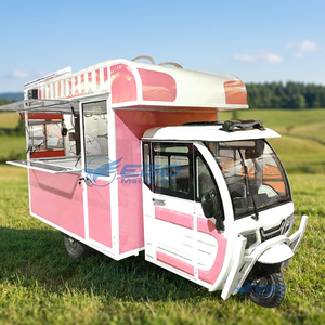 Fast Food Truck Mobile Food Trailer Custom Size Equipment Mobile Kitchen Restaurant Food Cart With Kitchen Equipment - Product Image 1
