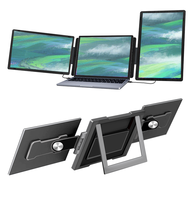 15.6 inci tiga portabel Monitor LCD Panel IPS 1920*1080 Extender Laptop