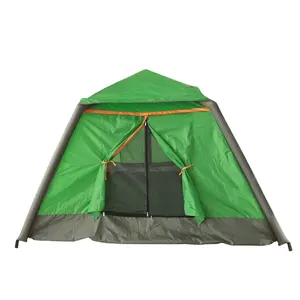 Tenda campro CP 6/8 orang, tenda kamping tahan air tahan angin keluarga kubah dengan Rainfly