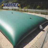 Réservoir d'eau gonflable en PVC, tissu en bâche PVC pour le stockage d'eau, réservoirs d'eau pliables