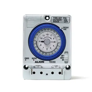 TB388 230VAC rotante Elettronica timer interruttore, 2 ore timer meccanico