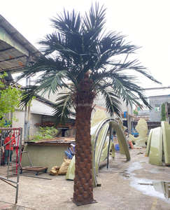 Arbre aux algues en <span class=keywords><strong>argent</strong></span> artificiel Grand palmier FRP Date de la mer Palmier Extérieur Intérieur Centre commercial Plancher <span class=keywords><strong>Faux</strong></span> arbre <span class=keywords><strong>D</strong></span>écoration Plantes - Product Image 3