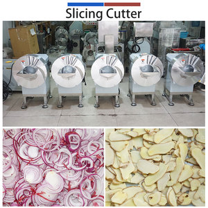 FC-501 Ginger Slicing and Shredding Machine Adjustable Cut Size <b>Vegetable</b> Ginger <b>Cutter</b> Commercial Food Processing Equipment - Product Image 6