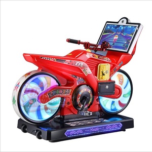Động Cơ 3D Kiddie Ride Với Trò Chơi Điện Tử Kiếm Tiền Máy Coin Vận Hành Swing Máy Xe Đua Mô Phỏng Máy - Product Image 1