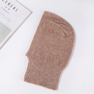 หมวกถักไหมพรมขนเมอริโนสำหรับผู้หญิงหมวกทรงจีบสไตล์ยุโรปอเมริกันสำหรับฤดูใบไม้ผลิและฤดูใบไม้ร่วงใหม่ - Product Image 4