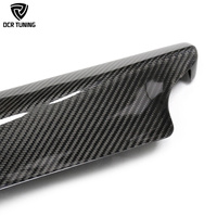 Faldones Laterales de Fibra de Carbono Seca Estilo C para Tesla Model 3 Performance 2024+, Extensión de Parachoques de Carbono Real para Exterior, Kit de Carrocería