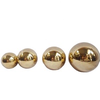 고광택 황동 공 30mm 35mm 40mm 42mm 55mm 60mm 65mm 80mm 100mm 120mm 장식용 황동/구리 공