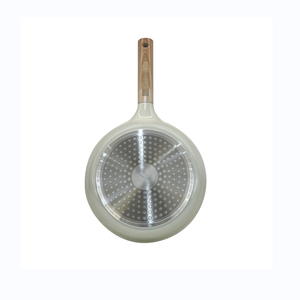 Không dính chậu và chảo Set màu be cảm ứng Cookware Set với saucepans và chiên Chảo PFOS PFOA miễn phí - Product Image 3